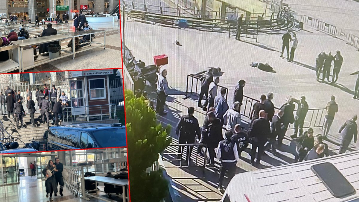 Çağlayan Adliyesi'nde terör saldırısı: 2'si saldırgan 3 kişi öldü, 3 polis yaralandı