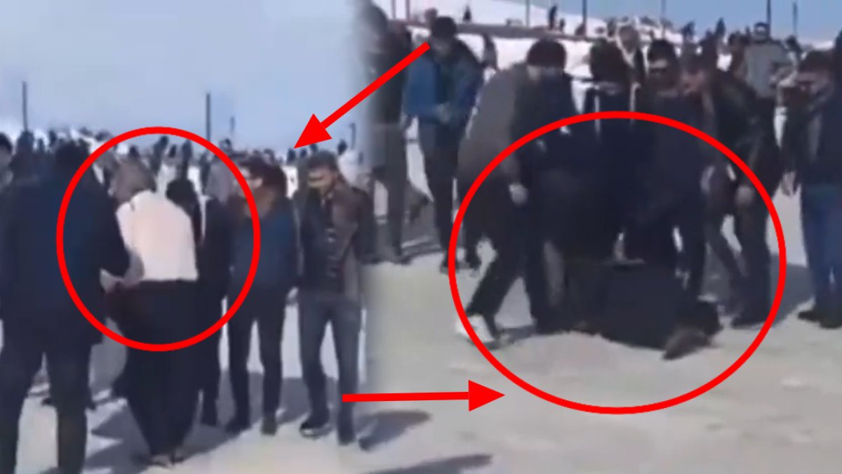 Davul çalarken kalp krizi geçirdi! O anlar kameraya yansıdı: Hayatını kaybetti