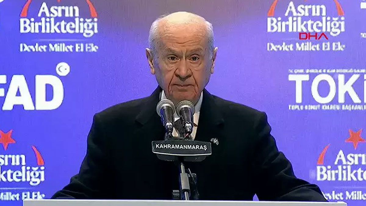 MHP lider Bahçeli: Erdoğan ile omuz omuza yürüyeceğiz