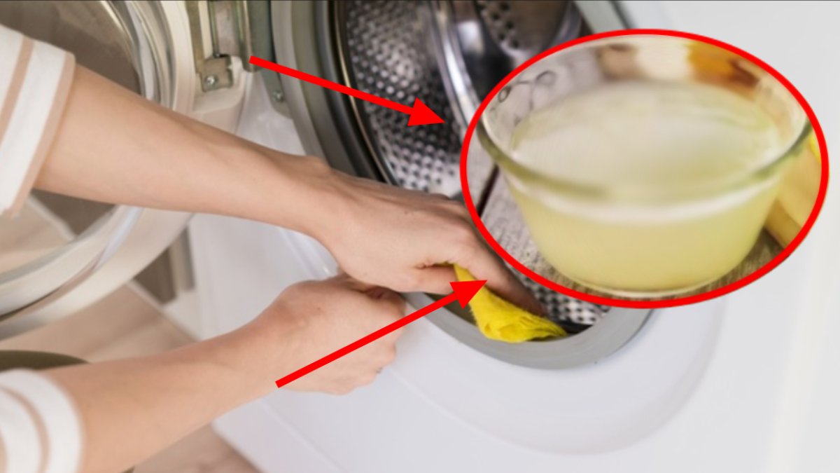 Çamaşır makineniz bu yöntemle yeni gibi olacak! Sadece 1 bardak yetiyor