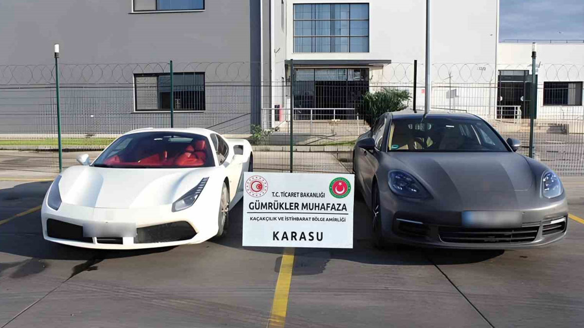 445 milyon lira değerinde kaçak araç ele geçirildi