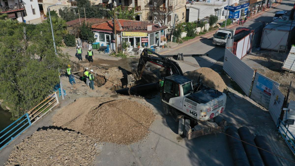 Büyükşehir, Bodrum’da ki CTP hattını düzenliyor