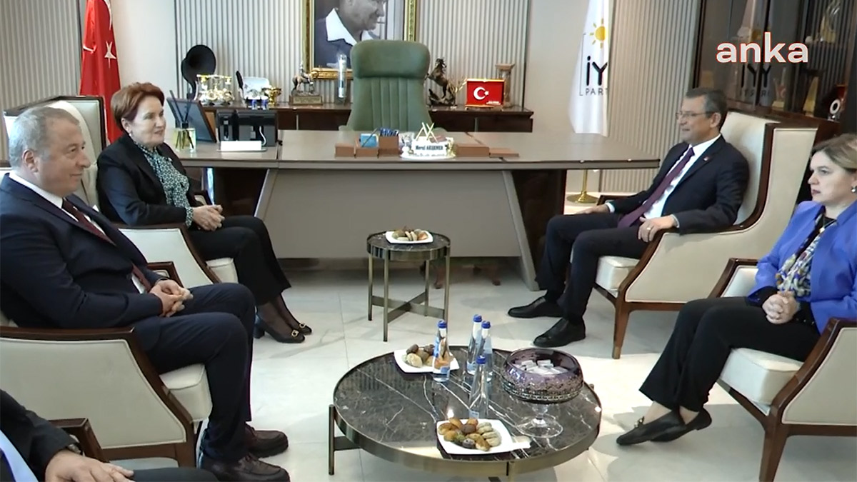 Özel'den Akşener'e taziye ziyareti