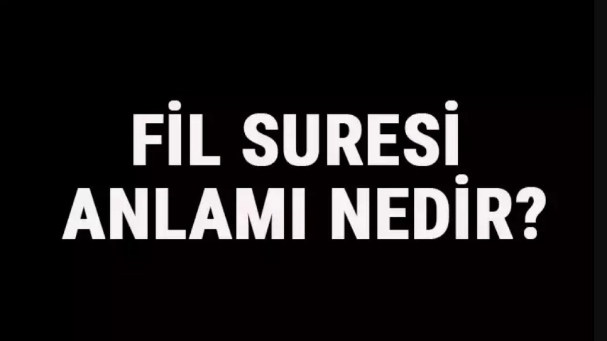 Fil Suresinin Önemi ve Anlamı