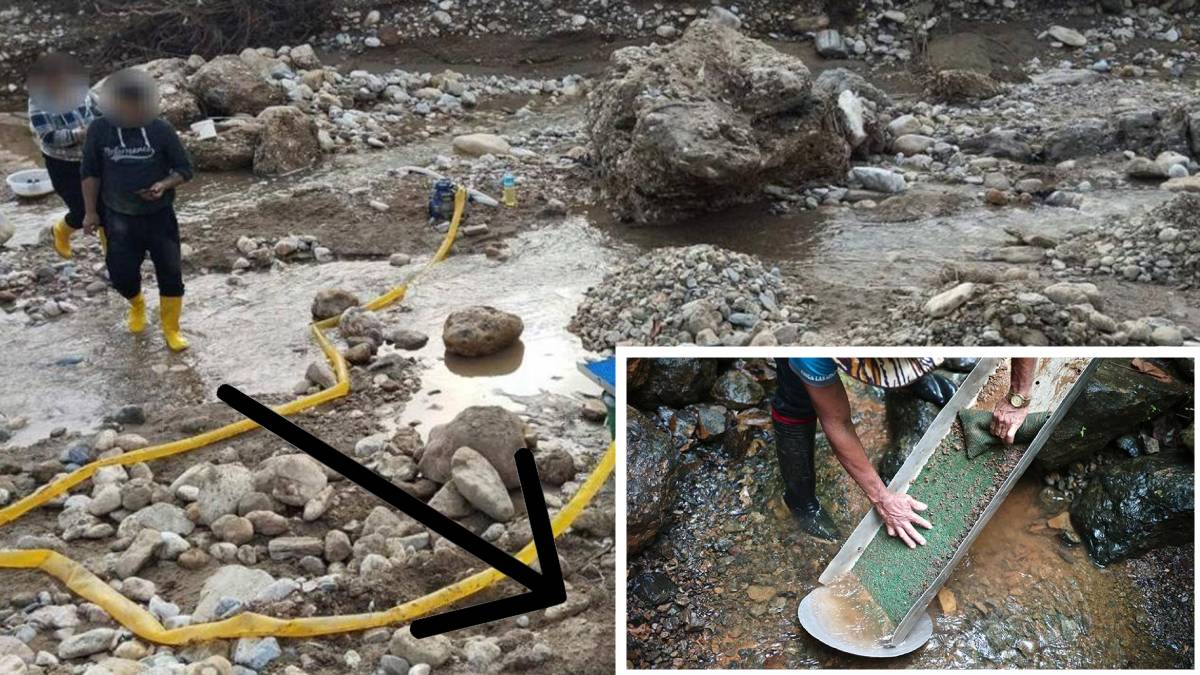 Orada yaşayanların yeni işi bu oldu! Ekipmanını kapan dereye koşuyor: Su değil resmen altın fışkırıyor