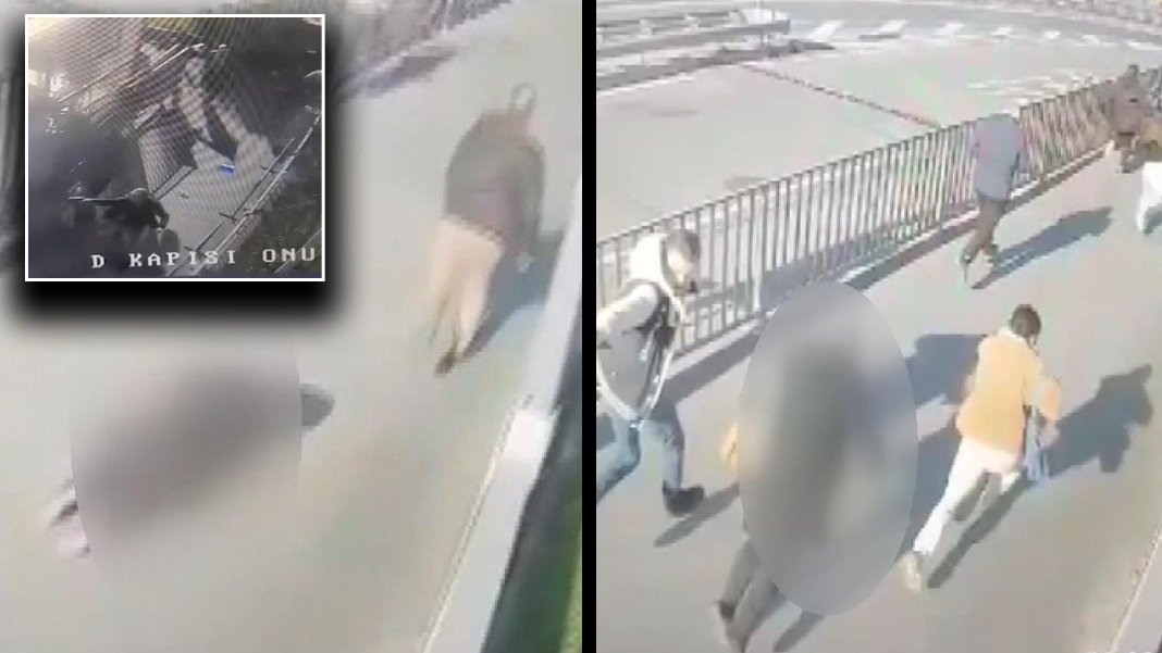 Adliyedeki terör saldırısı anbean kamerada: Teröristler böyle kaçtı