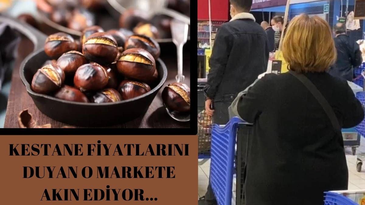Kış bitmeden herkesin evine kestane girecek! O market yerli kestane fiyatlarını düşürdü: Yetişen kilo kilo alır