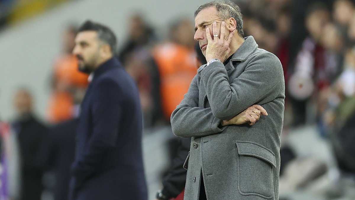 Trabzonspor'da Abdullah Avcı krizi! Taraftarlar tepkili: 'Avcı İstifa...'