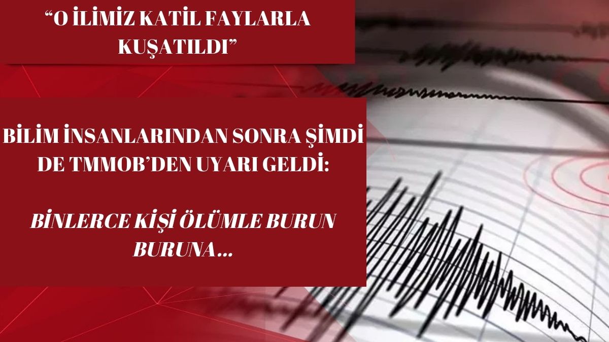 'O ilimiz katil faylarla kuşatıldı': Bilim insanlarının ardından TMMOB da uyardı: Binlerce kişi ölümle burun buruna