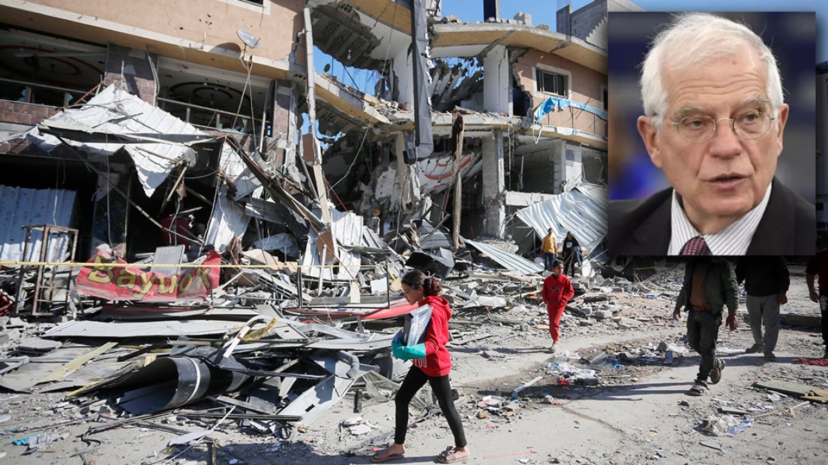 AB Dış İlişkiler Yüksek Temsilcisi Borrell: İsrail'in Refah'a saldırısı feci sonuçlara yol açacak