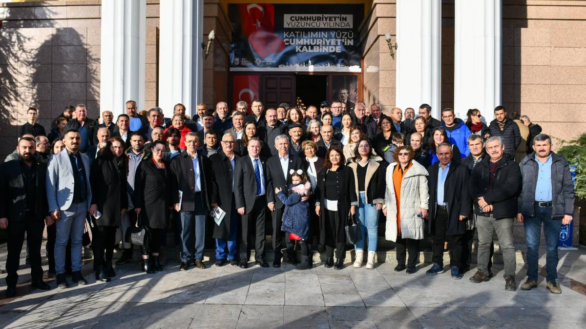 Mansur Yavaş Yozgat Demokrat Dernekleri Federasyonu üyeleri ile kahvaltıda buluştu