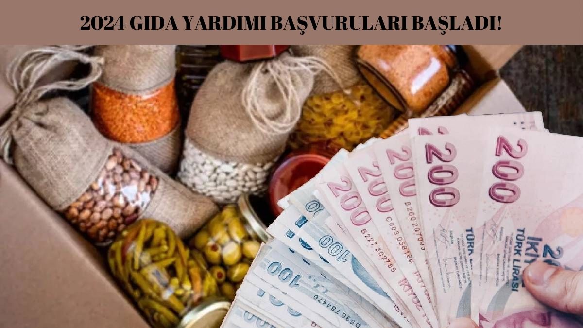 Ramazan'da dar gelirlilere yardım eli! 2024 gıda yardımı başvuruları başladı!