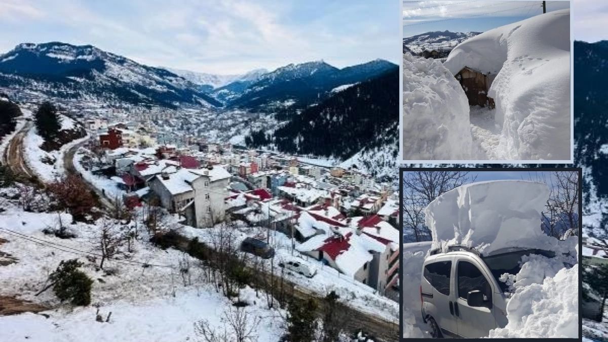 Sakin şehir olarak bilinen o ilimiz kar altında kaldı! Son 20 yılın rekorunu kırdı: Hayat resmen durdu…