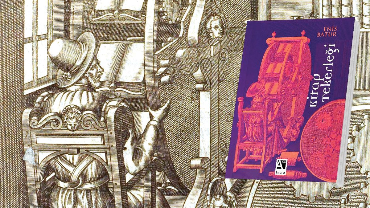 Kitapseverlerin ıskalamayacağı  bir ‘kitap  tekerleği’