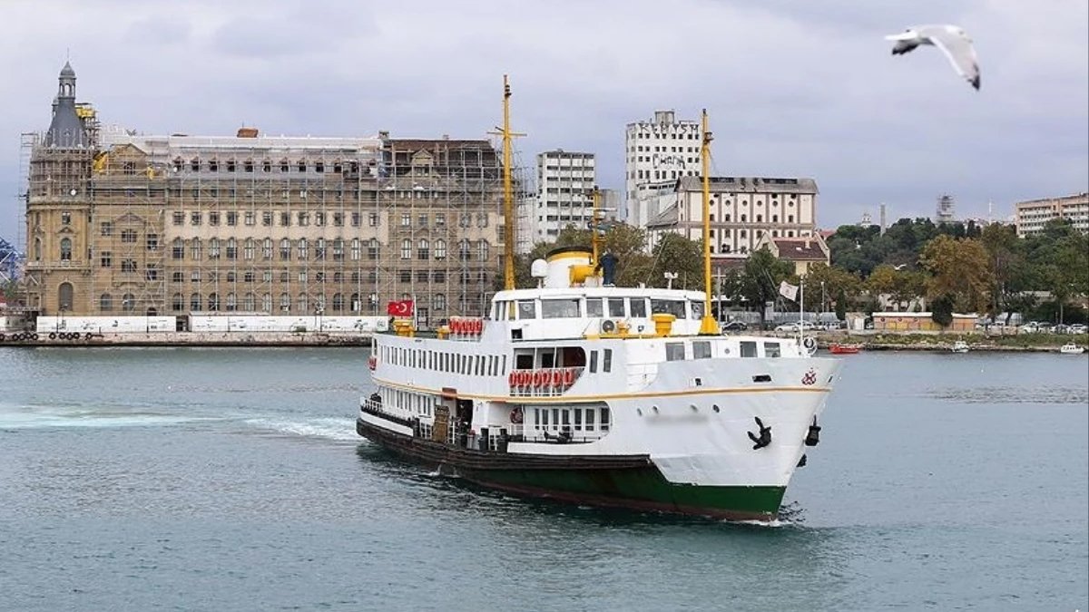 İstanbul'da vapur seferleri iptal