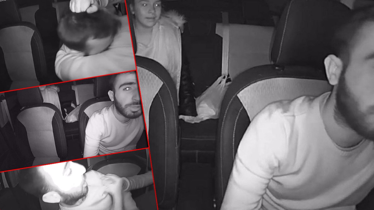 İzmir'de yine taksiciye saldırı! Dehşet anları araç kamerasına yansıdı