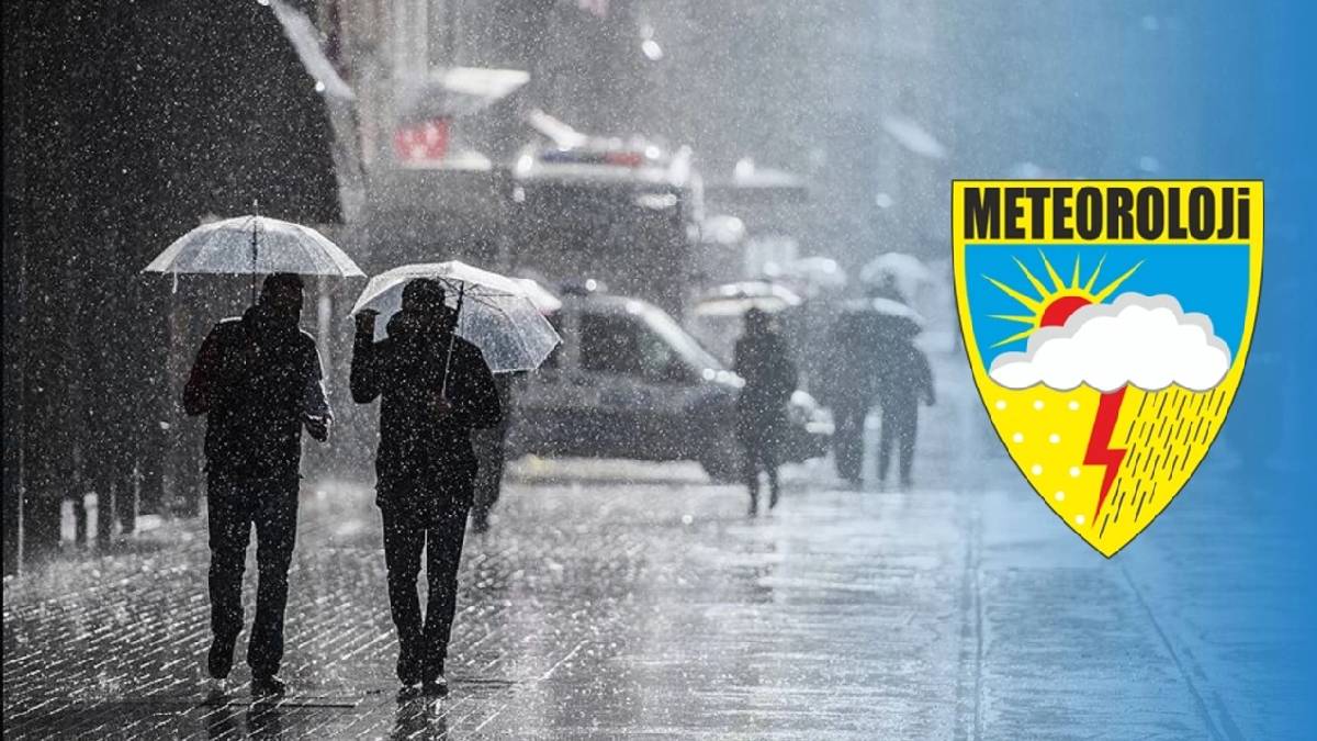 Yağmurlu Bir Haftaya Hazır Olun! Hava Sıcaklıkları Düşüyor! Meteoroloji 6 günlük haritayı birden paylaştı