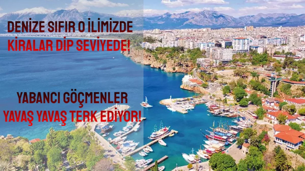 O ilimizi yabancı göçmenler terk ediyor! Kira fiyatları dip yaptı: Deniz ve huzur isteyenler için kaçırılmaz fırsat
