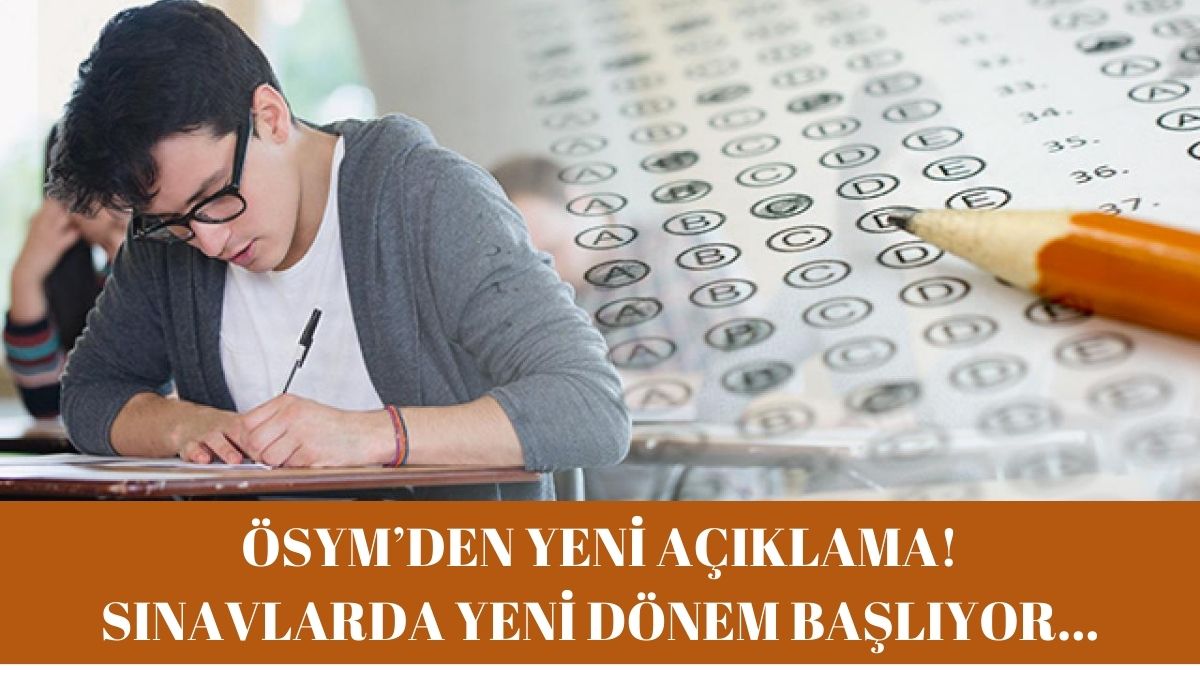 Sınavlarda yeni dönem başlıyor! Artık kağıt kalemli sınavlar tarih olacak: ÖSYM başkanı detayları açıkladı...