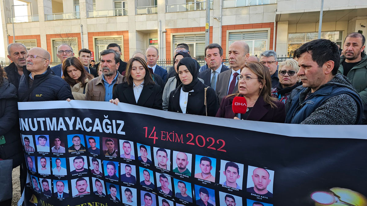 Amasra maden faciası davasında adalet nöbeti