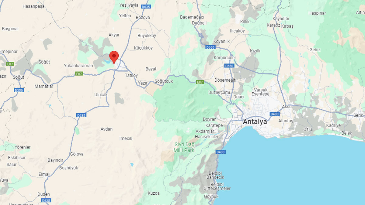 Antalya'da deprem | Son depremler