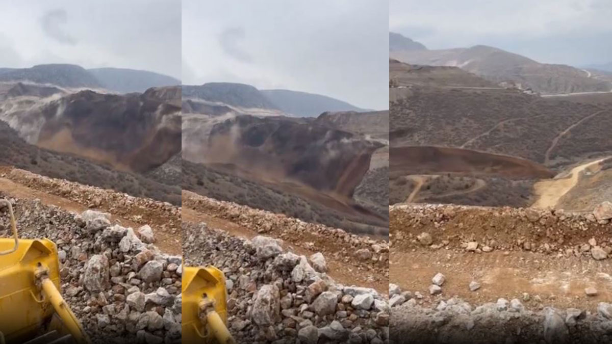 Erzincan'da maden ocağında toprak kayması: Çok sayıda işçi göçük altında