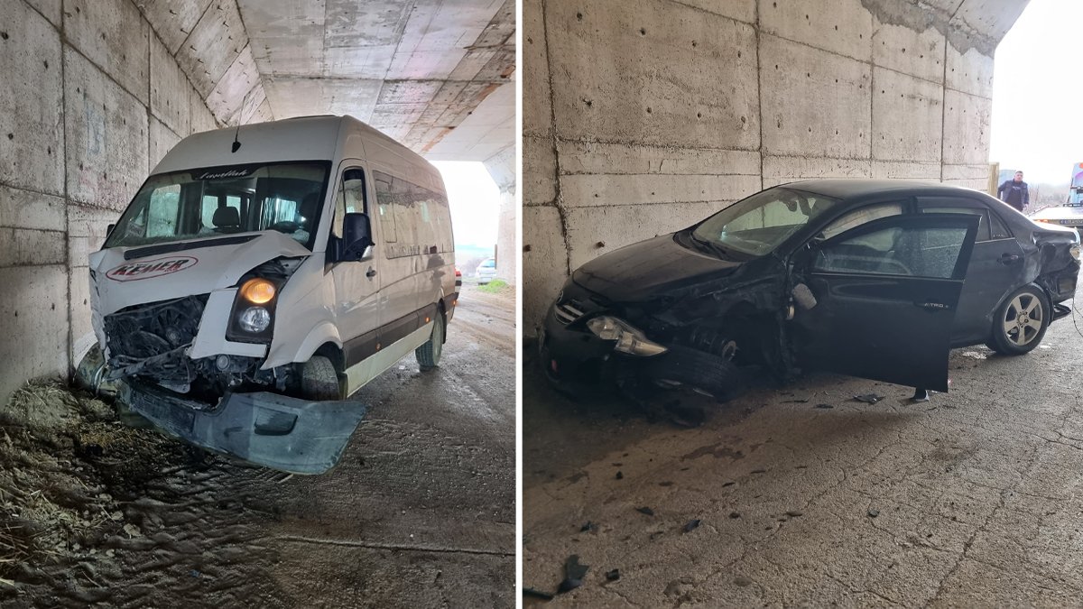 Öğrenci servisiyle otomobil birbirine girdi: Çok sayıda yaralı var