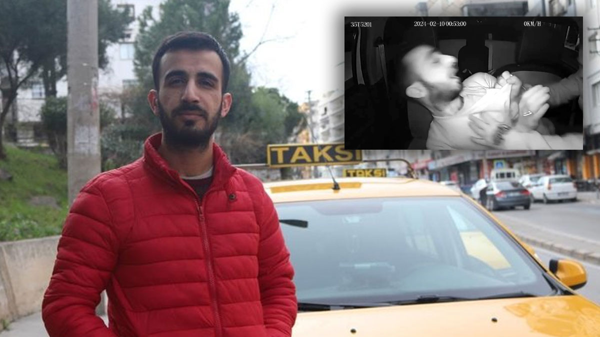 İzmir'de taksiciye saldıran şahıs serbest bırakıldı