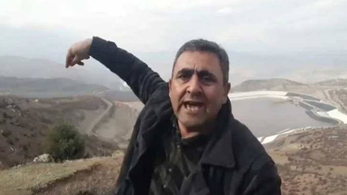 Çevreci Sedat Cezayirlioğlu gözaltında