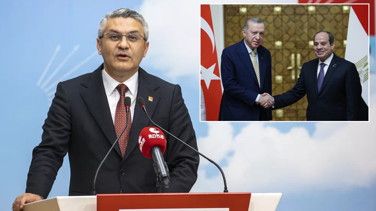 CHP İstanbul Milletvekili Salıcı'dan Sisi ile görüşen Erdoğan'a: Önemli olan görüşmek değil sonuç almak