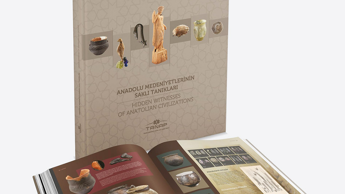 Boru hattından  çıkan tarih  kitap oldu