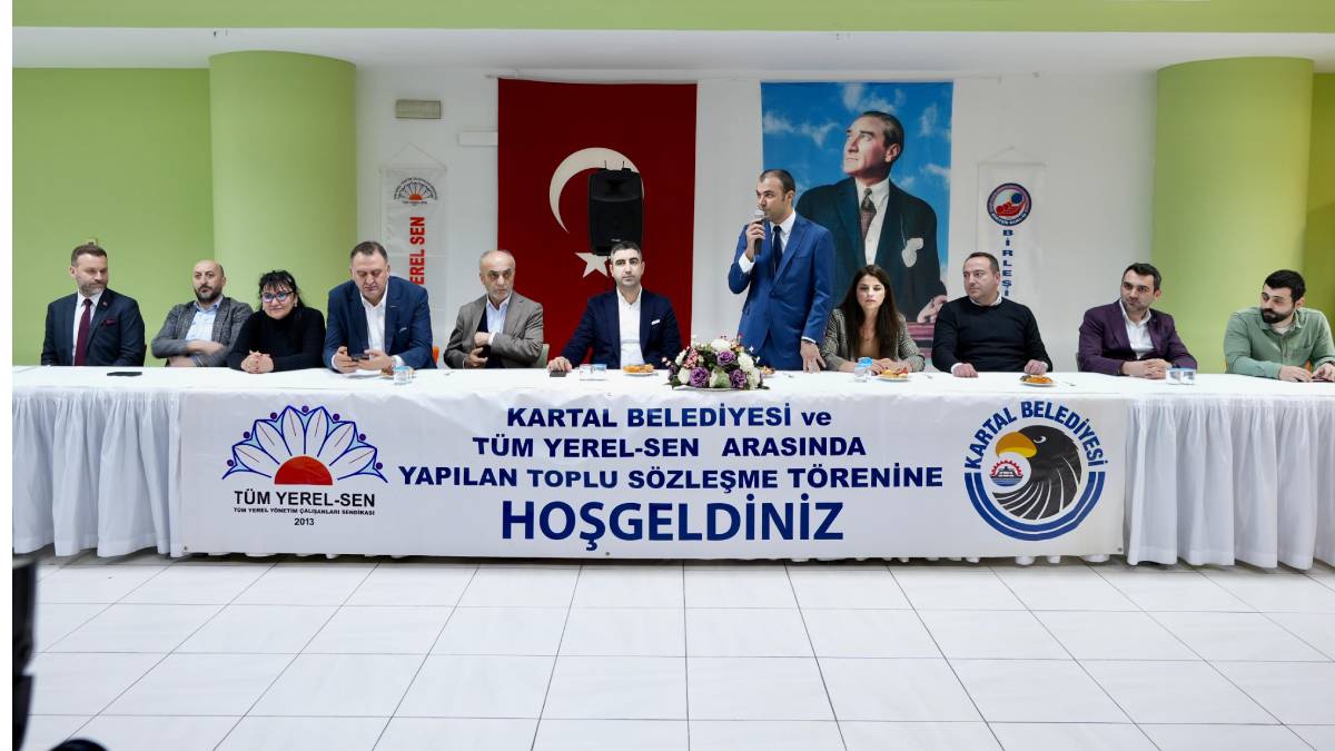 Kartal’da memurları sevindiren protokol