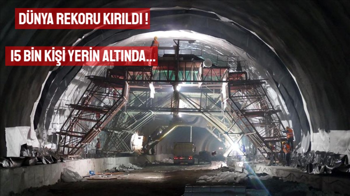 Bu bir dünya rekoru! İstanbul'un kangren olmuş sorununu çözmek için 15 bin kişi yerin altına indi