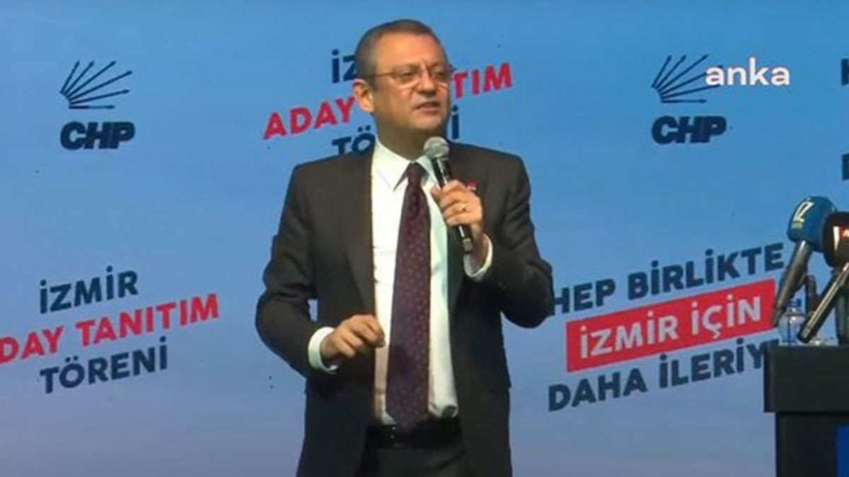 CHP lideri Özel: İzmir'de 30'da 30 yapacağız