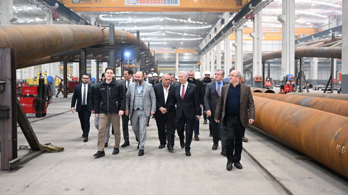 Mansur Yavaş Anadolu OSB’DE sanayicilerle buluştu: “Rozetimizi çıkardık, kimseyi ayırmadık”