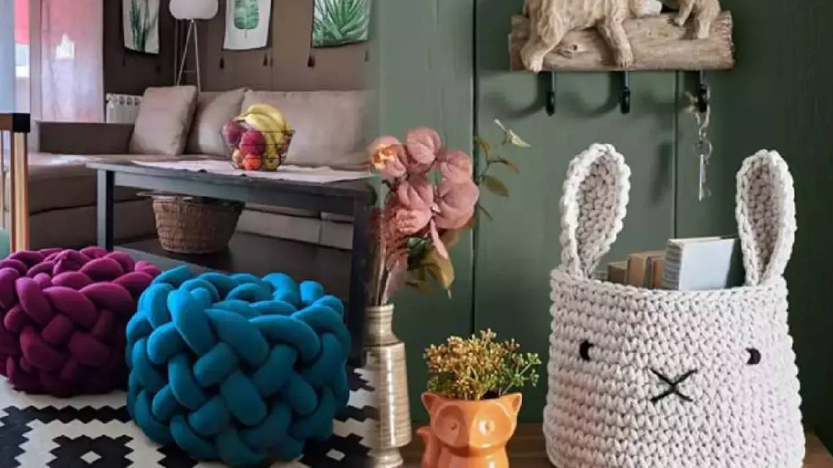 Örgü sevenler buna bayılacak! Bu modeller Pinterest'te bile yok, işte bohem tarzı örgü dekorasyon önerileri