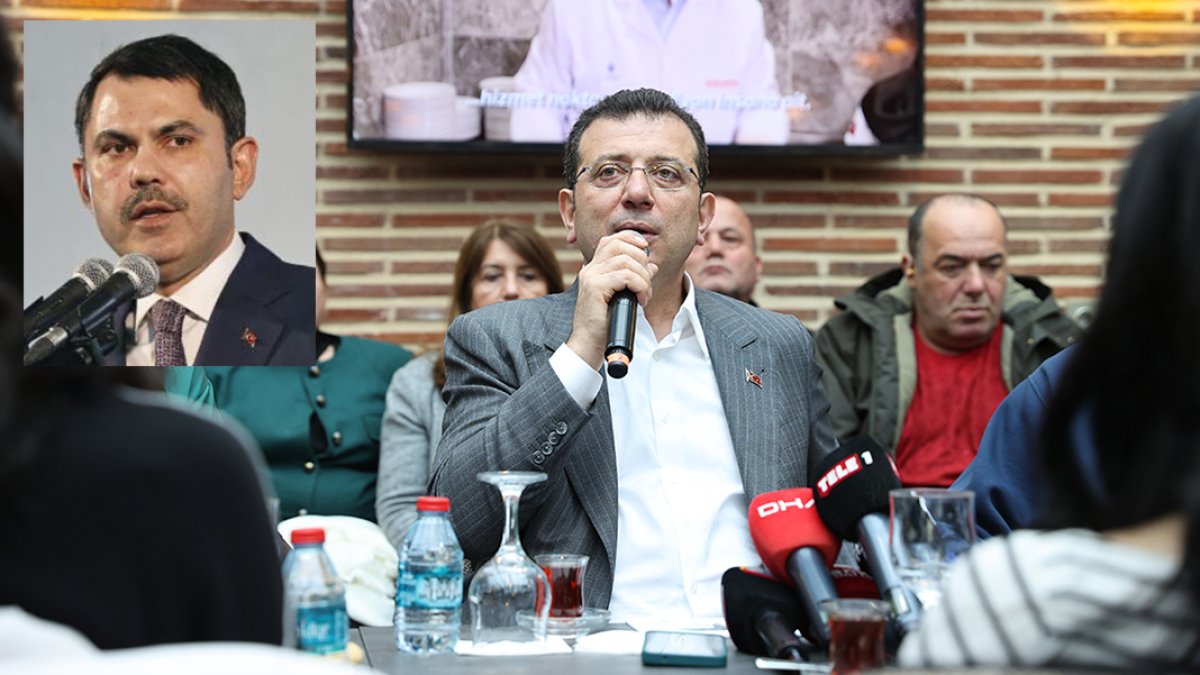 İmamoğlu'ndan Kurum'a 'bin konut' yanıtı: Hatay'a gidebilirse vatandaştan cevabını alır