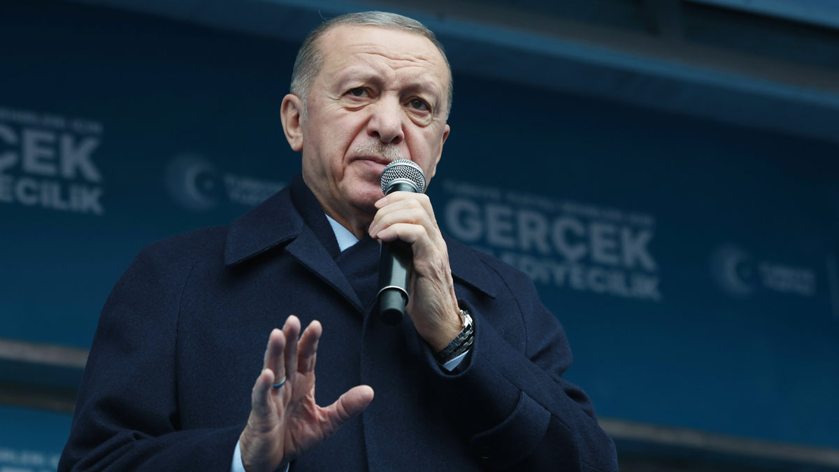 Cumhurbaşkanı Erdoğan yerel seçimi işaret etti: Biz yoksak doğal gaz yok