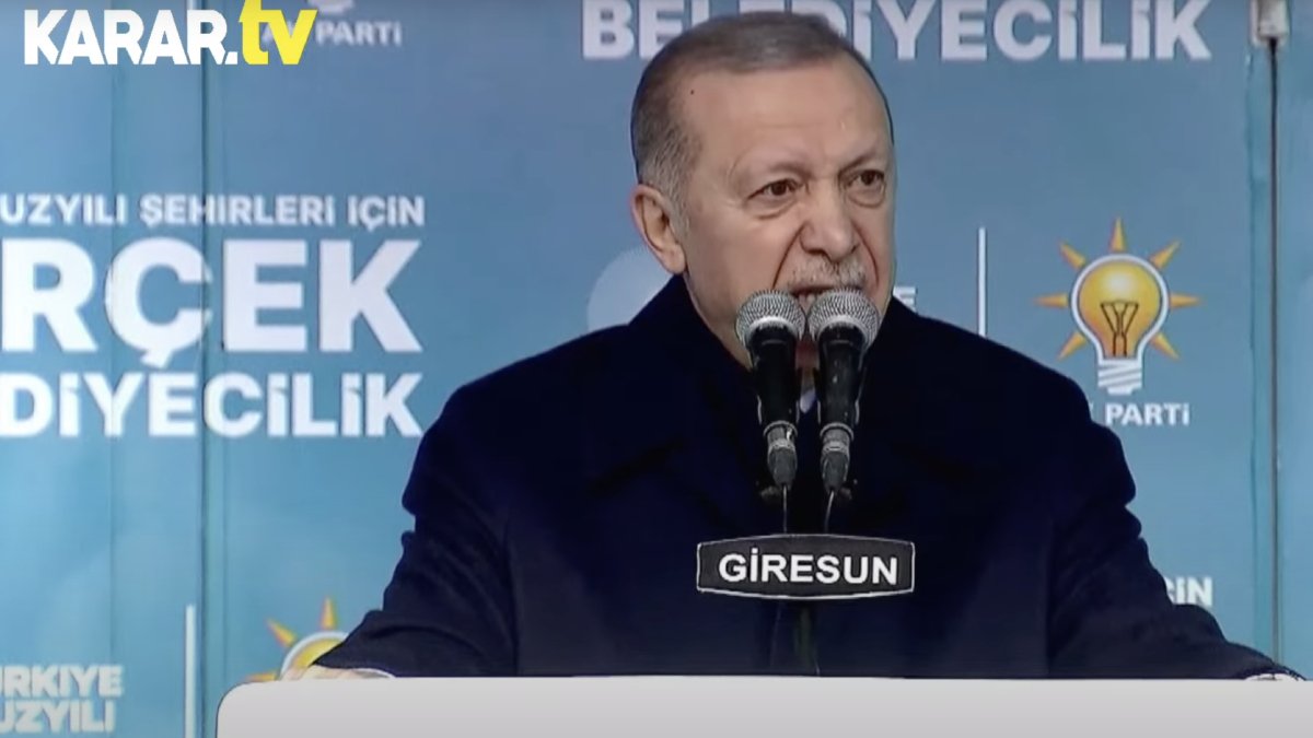 Erdoğan'dan Giresun'da 'Mısır' vurgusu: Dış politikadaki amacımız dostlarımızı çoğaltmak