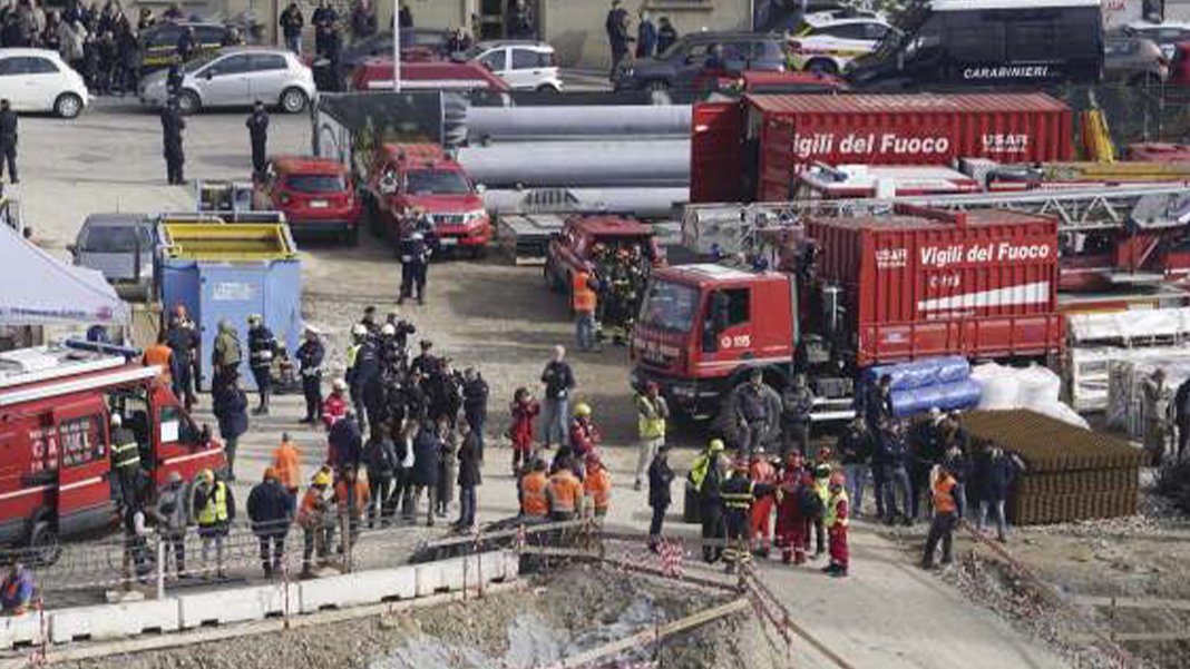 İtalya'da inşaat sahasında çökme: 1 ölü