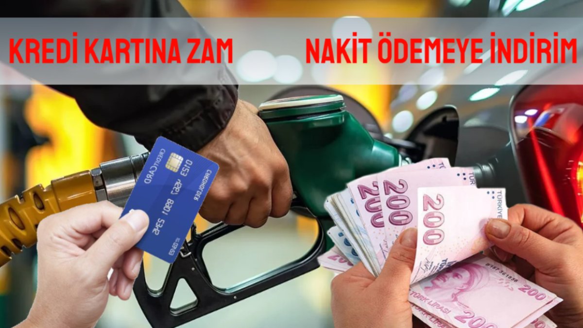 Akaryakıtı kredi kartıyla alanlar yandı! Nakite indirim, karta zam yolda... Uygulama detayları açıklandı