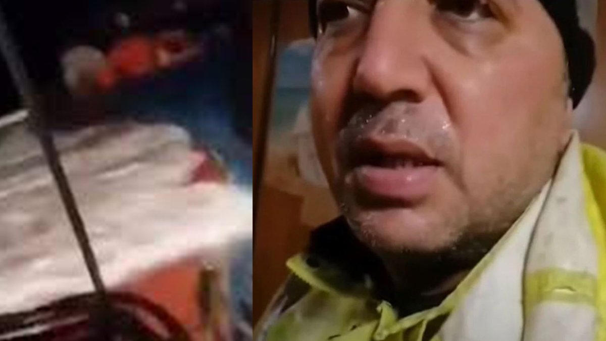 Marmara’da batan geminin yeni görüntüleri ortaya çıktı: Kayıp gemici videoyu ailesine göndermiş