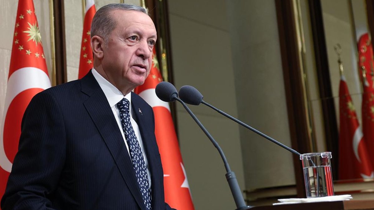 Erdoğan'dan 6. Etnospor Forumu'na video mesaj: Katliamları önlemek için her türlü gayreti göstereceğiz