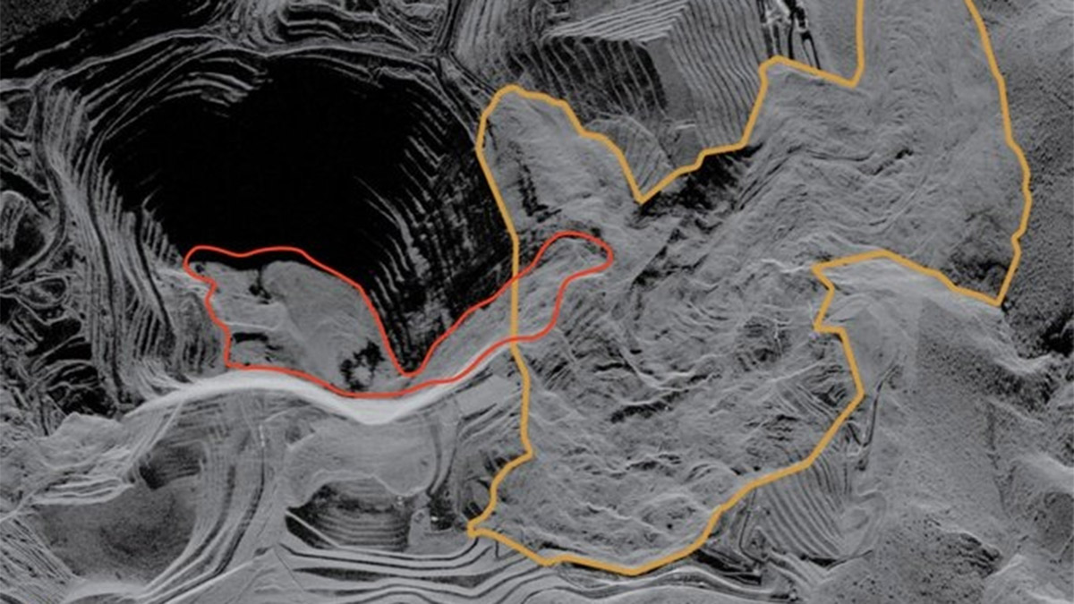 Uydu görüntüleri facianın boyutunu ortaya çıkardı: Liç madenin içine de dolmuş