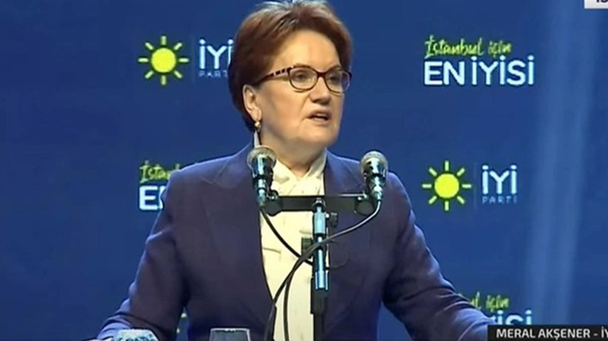 Akşener yine İmamoğlu’nu hedef aldı: Gözü başka mevkilerde olanlar bu şehri yönetemez