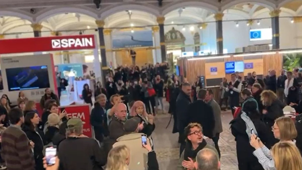 İsrail'in katliamları Berlinale'de protesto edildi