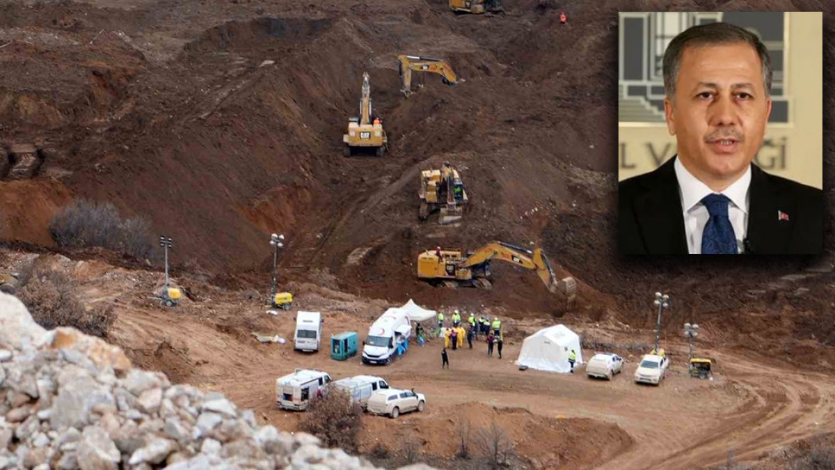 Yerlikaya maden sahasındaki son durumu aktardı: Yeni toprak kayması riski var