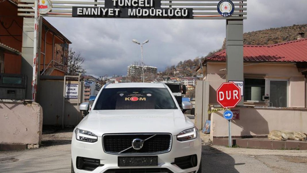 Interpol tarafından aranıyordu: Almanya'da çalınan araç Tunceli'de çıktı