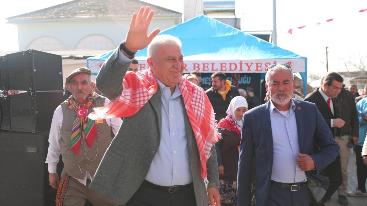 Başkan Atay yörüklerle bir araya geldi