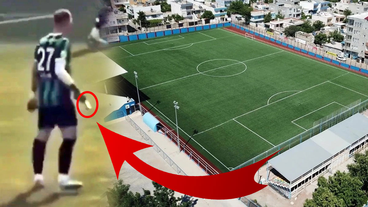 Görenler şaştı kaldı: Sahaya elinde cep telefonuyla çıktı! Nedeni daha sonra anlaşıldı